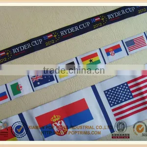 Cheap World Flags Damask Gif Ribbon thumbnail-1