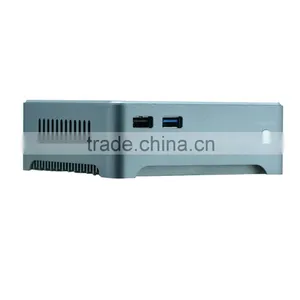 Industrial Fanless Nano Mini pc With 2 LAN BayTrail J1900 Quad Core 2.0GHz and BayTrail J1800 Quad Core 2.41GHz thumbnail-3