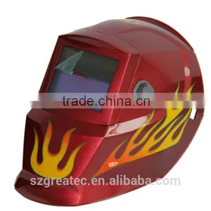 LYG-5522A Fire Design Have 5 Different Color Industrial Safety Auto Darkening Welding Mask thumbnail-3