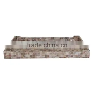 Luxury Mother of Pearl Serving Tray thumbnail-1