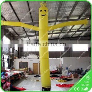 Cute and Good Advertising Yellow Mini Inflatable Air Dancers thumbnail-1