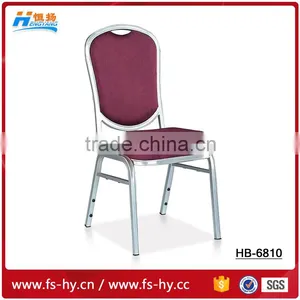 Wholesale Stackable Hotel Round Back Aluminum Banquet Chair thumbnail-2