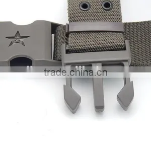 Knitted Military Customized Belt Fashion Accessories Factory Wholesale Made in China thumbnail-1