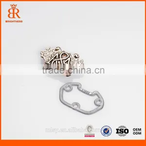Brand Logo Metal Tag Small Metal Logo Name Plate thumbnail-1