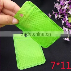 Double Side Non-woven Materials Packaging Bag Jewellery Gift Accessories Zip Lock Bags thumbnail-1