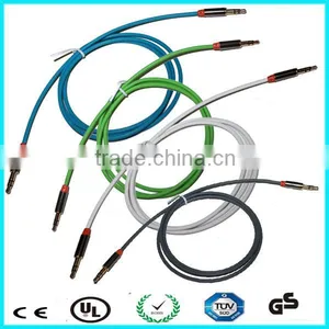 China TPE 3core 3.5 mm Audio Cable Male Plug thumbnail-1