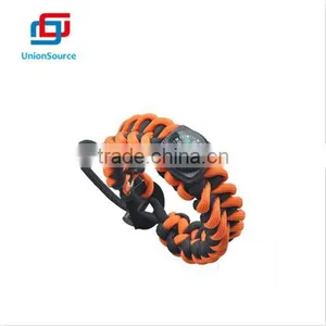 Wholesale High Quality Multi-Color Survival 550 Paracord Bracelet With Logo thumbnail-2