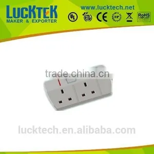 2way SASO Saudi Arabia Extension Power Socket With Individual Switch thumbnail-1