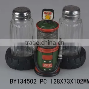 Coffeepot Polyresin Salt Pepper Shaker thumbnail-4