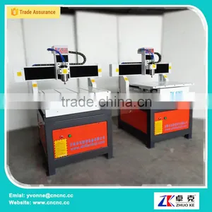 Top Sale Jinan Zhuoke Metal PCB Cnc Router With Computer Controlling System ZK-6060 600*600mm thumbnail-1