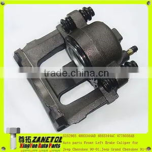 5252985 4883344AD 4883344AC 4778058AB 5191955AA Front Left Brake Caliper for Jeep Grand Cherokee 96-98 Jeep Wrangler 97-06 thumbnail-1