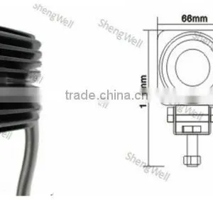 2"10W 9--32V LED Driving Light IP67 Wholesale CREE Led Spot Beam Factory Directly Car Led Driving Light thumbnail-1