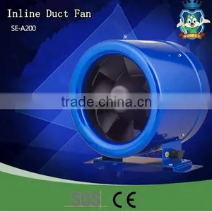 8 Inch Inline Fan Inline Sitting Room Exhaust Fan Industrial Exhaust Fans thumbnail-3