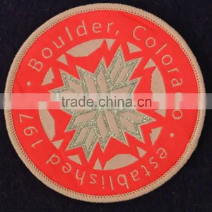 Factory Price Merrow Border Woven Badges With Backing thumbnail-4