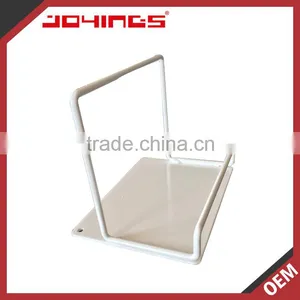 Powder Coating White Counter Top Book Store Display Shelves thumbnail-1