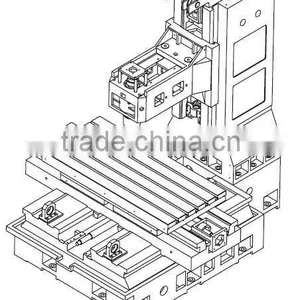 CNC Machine Frame;VMC1580 thumbnail-1