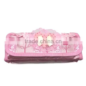 Mesh Design Maiden Stationery Student Pencil Case thumbnail-1