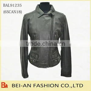 pu Leather Jackets for Women thumbnail-1