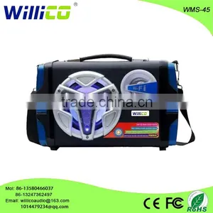 Mini Portable FM Speakers Bluetooth Speaker With Rechargeable Battery thumbnail-4