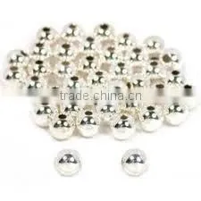 2mm Sterling Silver Beads thumbnail-1