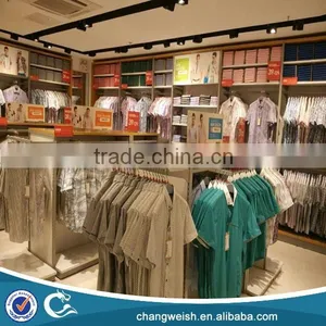 Retail Floor Display Stand for t Shirts thumbnail-1