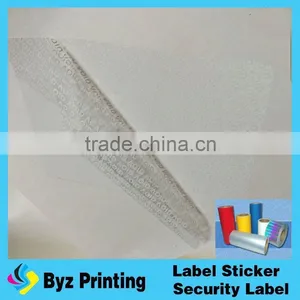 Hot Sale Custom VOID Holographic Security Label Sticker in Lidun Brand thumbnail-1