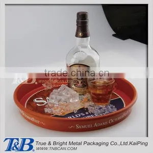 Drink Serving Tin Tray thumbnail-1