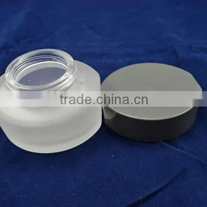 High-end Night Cream Bottles With Matte Craft,oval Skin Care Cream Jars With Labels thumbnail-1