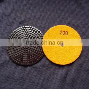 4" Diamond Copper Polishing Pads thumbnail-4