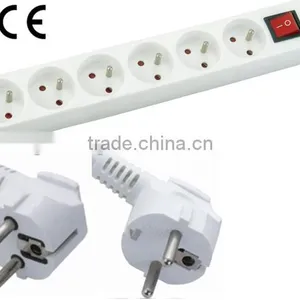 250V French Switch Socket 6 Outlets With CE Approved thumbnail-1