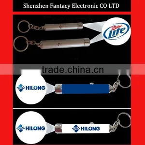 Novelty LED Projector Logo Custom Promotion Photo Keychain thumbnail-1