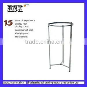 Adjustable & New Style Tube Double Layer Round Hanging Clothes Drying Display Rack HSX-110 thumbnail-1