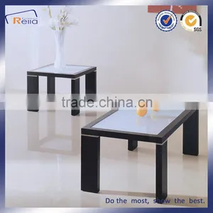 Hot Selling Clear Glass Coffee Table Tea Table thumbnail-5