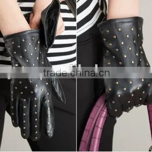 China Trade Assurance Wholesale Leather Gloves Hot Selling Wholesale Leather Gloves thumbnail-3
