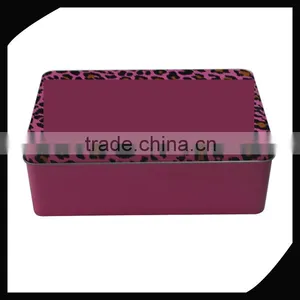 Top Quality Tin Box/cookie Tin Box/beautiful Rectangular Design Metal Tin Box thumbnail-1