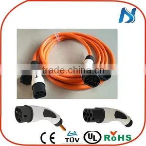 DUOSIDA TUV Approved for IEC 62196 EV Charging Connectors Male to Female ev Charging Cable thumbnail-1