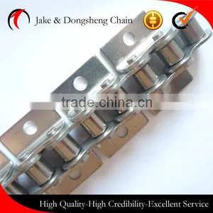 Stainless Steel Roller and Bushing Chains With Symmetrical U Type Attachments thumbnail-1