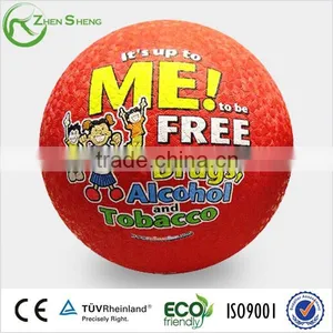 ZHENSHENG Promo Rubber Playground Balls With Custom Logo thumbnail-3