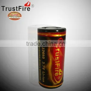 Trustfire 3.7v Lamp Battery for Led Light 6000mah 32650 With Protection Board thumbnail-1