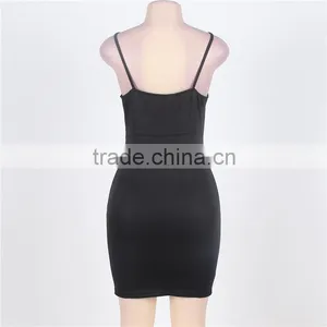 Latest Western Ladies Short Sleeve Sexy Dress Club Wear Girls Sexy Clubwear Hot thumbnail-6