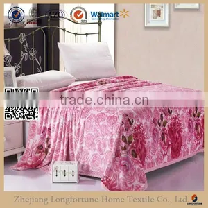 Manufactory Walmart China Home Textile Wholesale Plush Blanket thumbnail-5