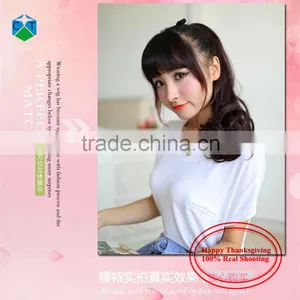 Horse Hair Wig Lady Volume Ponytail Hair Piece Band Ponytail Fake Hair Ponytails thumbnail-6