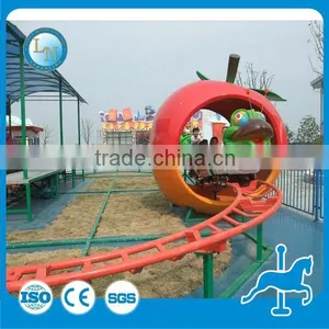 Best Selling Products Mini Roller Coaster Big Apple Mini Train for Kids thumbnail-4