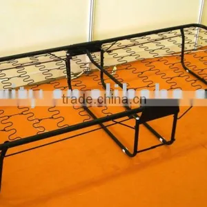 Folding Bed With Wire Spring Base thumbnail-1