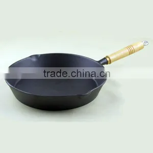 Cast Iron Round Cheap Frying Pan thumbnail-1