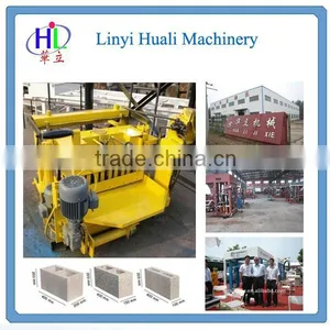 Egg Laying Brick Machine QT40-3A Mobile Machine Small Scale Industries Machines thumbnail-2