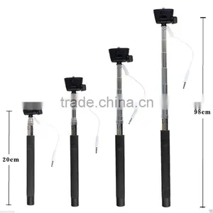 Manufacturer Price Colorful Selfie Stick With Cable for Travel Mini Wired Handheld Monopod Cable Take Pole Selfie Stick Z07-5S thumbnail-5