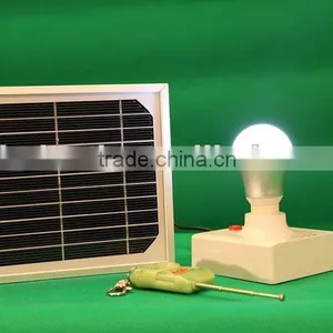 3W Portable Solar Home Light With 4400mAh Lithium Battery for Lighting and Phone Charging thumbnail-6