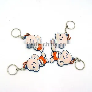 Custom 2D Fuwa Luggage Tag Keychain thumbnail-2