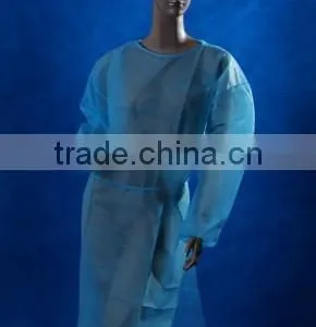 PP Blue Disposable Hospital Gowns thumbnail-1